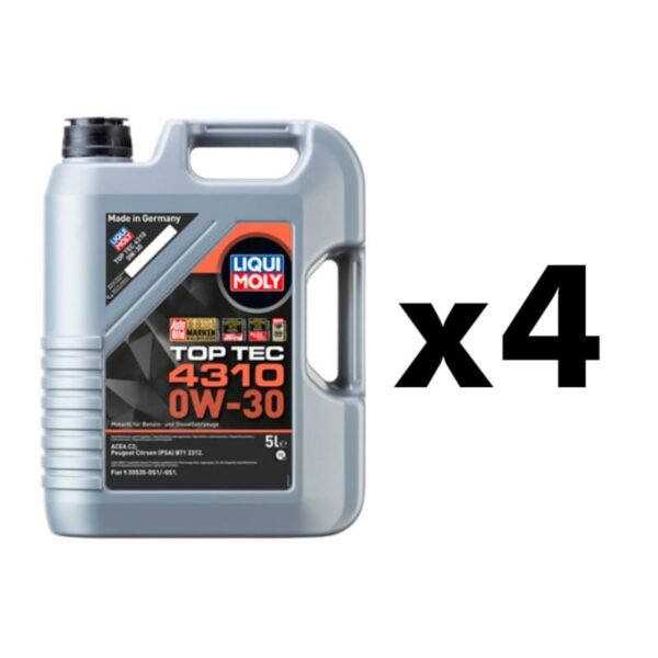 AC 0W30 HC TOP TEC 4310 PSA FIAT 5L